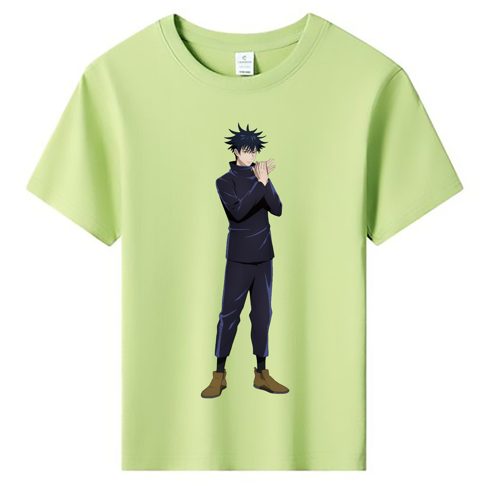 （画像用） 呪術廻戦 Jujutsu Kaisen 綿100％キッズTシャツ（フロントプリント）